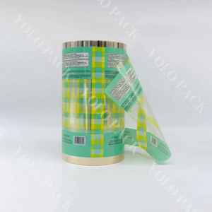 Imprimé personnalisé <span class=keywords><strong>soufflé</strong></span> pour machine d'emballage automatique effet métallique imprimé BOPP rouleau de film de stratification rouleau de film plastique - Product Image 5