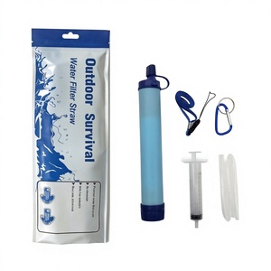 Mini <span class=keywords><strong>filtre</strong></span> à <span class=keywords><strong>eau</strong></span> personnel UF, paille filtrante 0,01 micron, <span class=keywords><strong>kit</strong></span> de survie en plein air pour le camping et les situations d'urgence, équipement de sécurité et de survie - Product Image 6