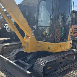 รถขุดไฮดรอลิกแบบตีนตะขาบ Komatsu PC55 มือสองจากญี่ปุ่น ขนาด 5 ตัน พร้อมเครื่องยนต์ เกียร์ ปั๊ม PLC สำหรับงานก่อสร้างในฟาร์ม ได้รับการรับรองมาตรฐาน EPA และ CE - Product Image 1