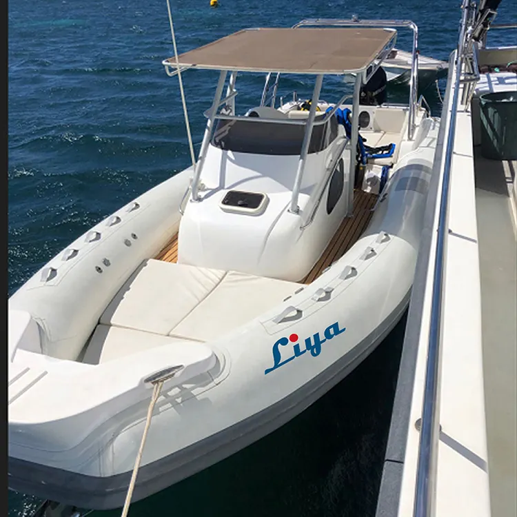 Liya 27ft speed catamarano barche gonfiabili speed fishing yachts