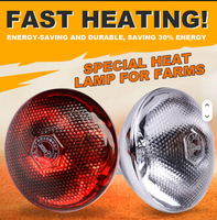 Lampe chauffante infrarouge épaissie pour l'élevage, neuve, pour couveuse d'animaux (poulets, porcs, etc.)