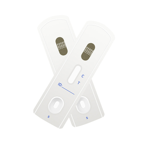 Kit de bandelettes de test rapide d'antigène vétérinaire en plastique durable certifié CE pour le giardia félin avec une durée de conservation de 2 ans - Product Image 1