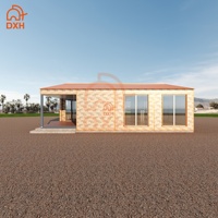 Maison conteneur modulaire préfabriquée sur mesure DXH pour bureau, hall d'exposition, galerie, salle d'exposition - Vente