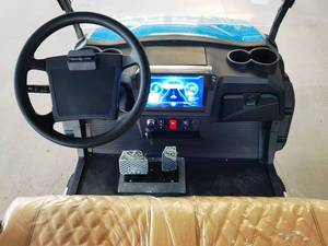 Carrito de Golf Azul Nuevo de 2025 con 4 Asientos, Batería de Litio, Velocidad de 30-50 km/h, Autonomía de 50-70 km, Precio Bajo de Fábrica, Alta Calidad - Product Image 2