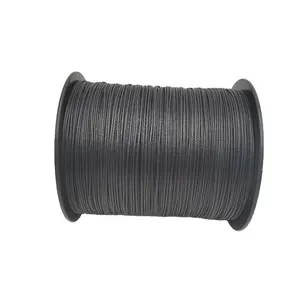 100% UHMWPE cabo trançado 0.8mm-2mm corda oca para rede, pipa, pesca, escalada usando