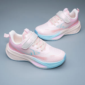 Lote de zapatos para niños, color rosa, negro y verde, zapatillas deportivas de malla de microfibra para niños, actividades diarias con zapatos cruzados para niños - Product Image 5