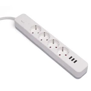 electrical extension 4 parts power strip tower extension socket 3 USB