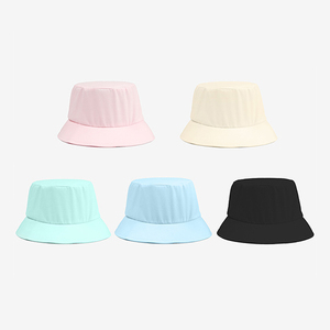 Sombrero de Sol Ligero, Plegable y Portátil de Poliéster Unisex para Verano, Estilo Simple, Ajustable, Tipo Bucket para Mujer - Product Image 4