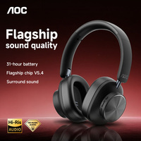 Casque sans fil pliable supra-auriculaire avec longue autonomie, réglage multifonctionnel pour utilisation intérieure et extérieure, vente en gros