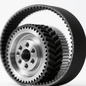 รอกอลูมิเนียมเกียร์ CNC แบบกำหนดเวลา htd มีความแม่นยำสูงรอกอลูมิเนียมอัลลอยปรับแต่งได้ - Product Image 2