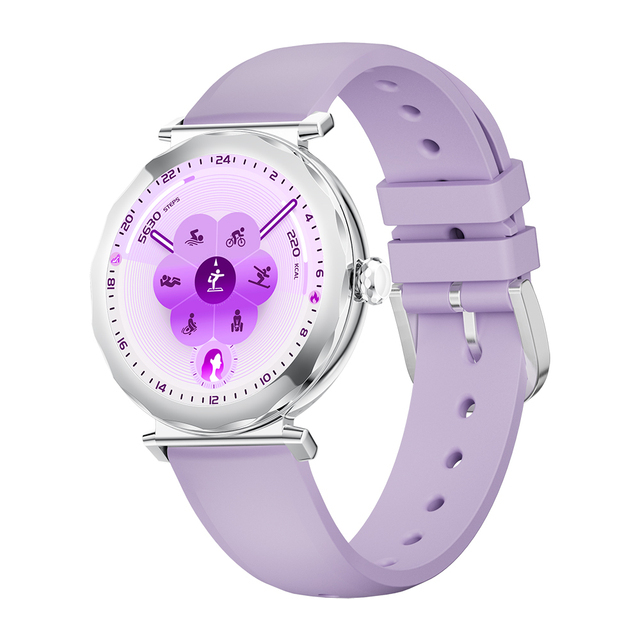 TKYUAN Lady Smart Watch 1.19inch Amoled Screen IP68 Waterproof Fitness Health Monitoring Reloj Hombre Mujer Smartwatch for Women