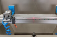 Machine de perçage et de fraisage CNC automatique de petite taille WEIKE, directement de l'usine pour le traitement des profilés de fenêtres et de portes en aluminium