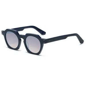 OK Eyewear poligono irregolare a forma di rombo occhiali da sole retrò femminili occhiali da sole da donna stilista