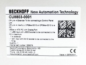 CU8803-0001 CU8803-0000 Rev.2.2 CP <strong>Link4</strong> Communication Box for PLC - Product Image 2