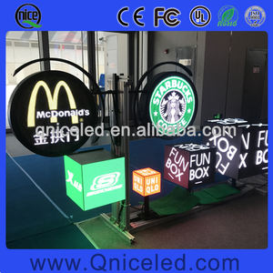 2ft côté longueur 5 Côtés 6 côtés LED Cube écran par <span class=keywords><strong>mettre</strong></span> sur le sol pour une utilisation <span class=keywords><strong>en</strong></span> intérieur vidéo cube led affichage P2.5 P3 P2.97 P2 P4 - Product Image 4