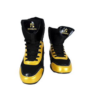 高品質で快適なボクシングシューズ、耐久性があり通気性に優れ、オールシーズン対応 - 男の子用ファブリックボクシングシューズ - Product Image 5