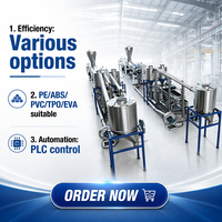 Ligne d'extrusion de granulation à double vis PP/PE/ABS/PVC/EVA/TPO/TPU avec une capacité de 200-250 kg/h pour le recyclage des plastiques