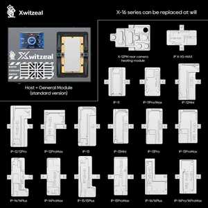 Plateforme <span class=keywords><strong>de</strong></span> préchauffage intelligente Xwitzeal JR1 Phone X-16PM/AD, plateforme <span class=keywords><strong>de</strong></span> refroidissement multicouche pour carte mère, boîtier d'outil <span class=keywords><strong>de</strong></span> réparation <span class=keywords><strong>de</strong></span> CPU - Product Image 3