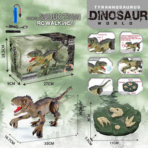 Détection de l'évitement des obstacles avec capteur de lumière et de pulvérisation Jouet de marche en plastique Rc <span class=keywords><strong>T</strong></span> <span class=keywords><strong>Rex</strong></span> Dinosaure - Product Image 4