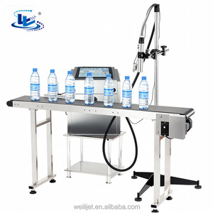 Highspeed 6-lijns kleine-karakter continue inkjet codeerprinter met QR-code productiedatum barcode, rechtstreeks van de fabrikant - Product Image 5