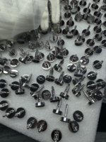 Base d'autocollant DIY en acier inoxydable, taille personnalisée, pour cabochon rond, diamètre 16 mm, profondeur 3 mm, pour attache de manchette à sertir