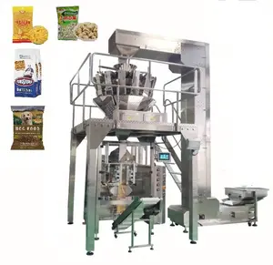 Fully Automatic Small Candy Desiccate Coconut Gusset Blueberry Nut Dog Food Noodle Pack Machine And Fill