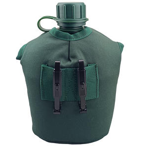 Muestra gratis 600ml 800ml 1000ml botella de agua de acero inoxidable de boca ancha de doble pared con cantimplora deportiva de paja ideal para senderismo - Product Image 3