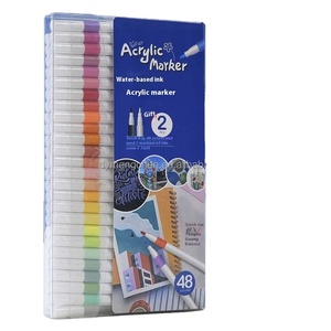 Acrylic Sơn Bút Thiết Lập 12/24/36/48/60 Màu Sắc Nhanh Chóng Làm Khô Màu Nước Bút Vẽ Đánh Dấu Bút Đánh Dấu Cho Bản Vẽ - Product Image 4