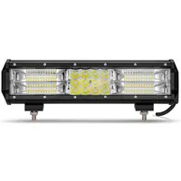 Auxtings-barre d'éclairage LED 180W, lampe de travail pour véhicule, moto