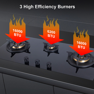 Moni Nhà Máy Tùy Chỉnh Hộ Gia Đình Nhà Bếp Ý Denfendi Burner Được Xây Dựng Trong Thông Minh Trong Nước Bếp Gas Đung - Product Image 3