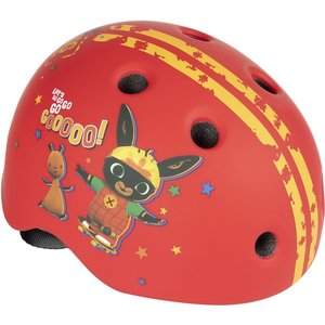 Casco da strada per skateboarder coniglietto Bing 48 - 52 cm protezione rosso - Product Image 3