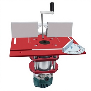 <span class=keywords><strong>LISCA</strong></span> L-HT192-1 Machine à fraiser industrielle C8 à table inversée réglable, avec butée arrière réglable pour rainurage et travail des bords - Product Image 2