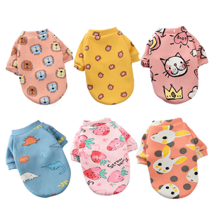 C078 Nueva Ropa Lavable de Algodón con Estampado de Dibujos Animados para Perros y Gatos, Ropa de Otoño e Invierno - Product Image 2