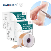 Bande adhésive en silicone XIUKAI, feuille douce et respirante pour un port quotidien confortable, réutilisable et facile à découper pour s'adapter à la forme.