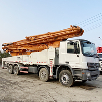 Zoomlion Cifa 50m 52m camion monté ben-z actros 4141 camion à béton avec pompe