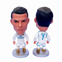 Mini jugadores de fútbol personalizados, figuras de acción de plástico
