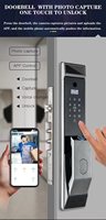 S914max 3d Face Deur Lock Home Security Smart Camera Tuya Wifi Wachtwoord Vingerafdruk Rfid Kaart Aluminium Slimme Deurslot