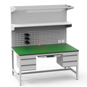 다 기능적인 산업 작업장 판매를 위한 전기 시험 내각 강철 벤치 반대로 정체되는 작업대 - Product Image 6