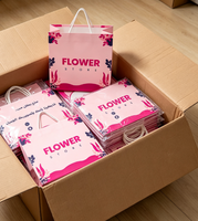 Luxuriöse Geschenktüte für Bekleidungsgeschäfte, Juwelierläden und Feiertagsgeschenke - Dankeschön-Papiertüte