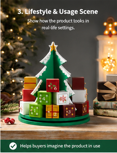 <b>Christmas</b> tree shaped <b>box</b> Advent calendar with drawers Rigid cardboard mystery <b>box</b> Custom gift packaging wholesale - Product Image 5