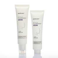 Tube cosmétique en plastique PE mat en gros avec applicateur à 5 billes, 100g, 120g, 150g, 180g pour emballage de crème pour le cou et soins de la peau