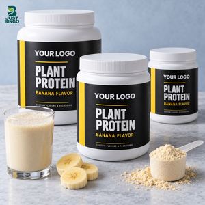 Proteína Vegetal en Polvo con Opciones de Sabor en Bolsa, Fábrica OEM para Líneas de Productos de Nutrición Deportiva - Product Image 1