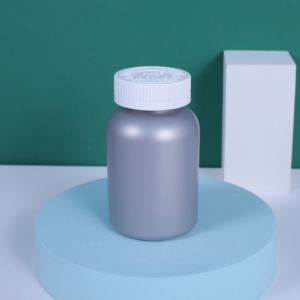 Bouteille en HDPE blanche de qualité alimentaire 100 ml de qualité pharmaceutique avec personnalisation possible pour pilules, compléments alimentaires, capsules, médicaments - Product Image 5