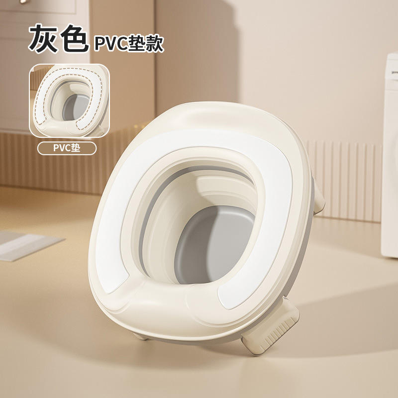 เบาะรองนั่ง PU สีเทา