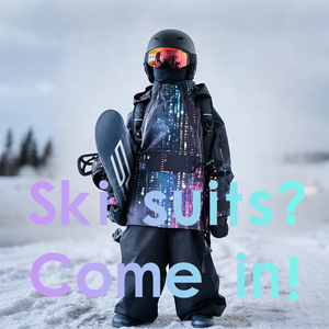 Traje de Esquí Unisex para Niños, Fabricado a Medida, Impermeable y Cortavientos, Chaqueta de Invierno con Overol, Conjunto de Snowboard para Niñas y Niños - Product Image 1