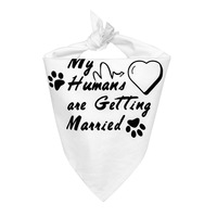 Tanpopo nouveau chien fiançailles Bandana mariage Photo accessoire animal de compagnie bavoir écharpe foulard cadeau pour fête Costume vêtements Cosplay accessoire