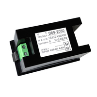 Voltmeter Hertz/HZ Meter Monitor Tegangan AC LCD Tampilan Ganda Pengukur Frekuensi Tegangan Digital 45-65HZ Penghitung Frekuensi Baru