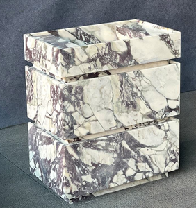 أثاث رخام كالاكاتا فيولا قابل للتخصيص، حجر إيطالي طبيعي، خزائن وطاولات حمام للمطبخ والطعام، للاستخدام الداخلي في الفيلات - Product Image 5