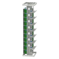 KEXINT 792 Cœurs Armoire de distribution optique (ODF) à montage au sol pour FTTH, Panneau de brassage optique, Armoire réseau