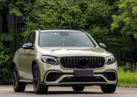 Pare-chocs de voiture pour 16-19 Mercedes-Benz C253 GLC Coupe Upgrade GLC63 AMG Coupe Facelift Kit Car Tuning